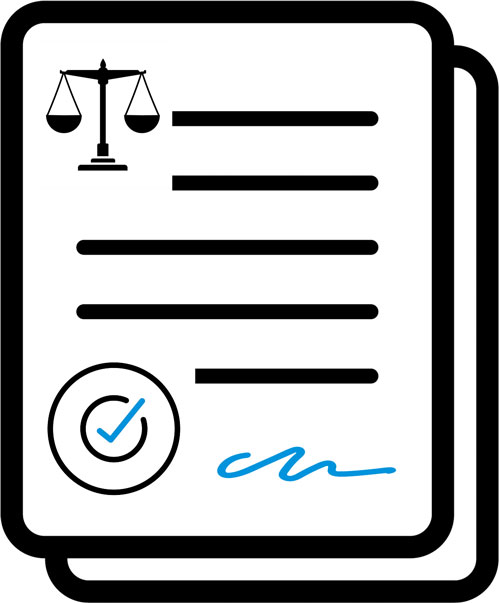 Business Form Filing Icon